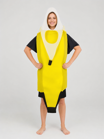 Adult Banana Costume, Yellow
