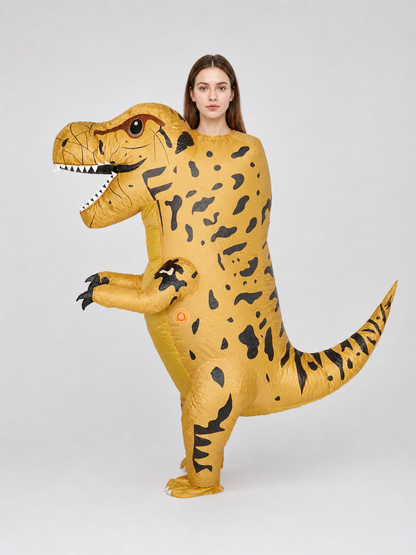 Inflatable Tyrannosaurus Rex Dinosaur Costume for Parties