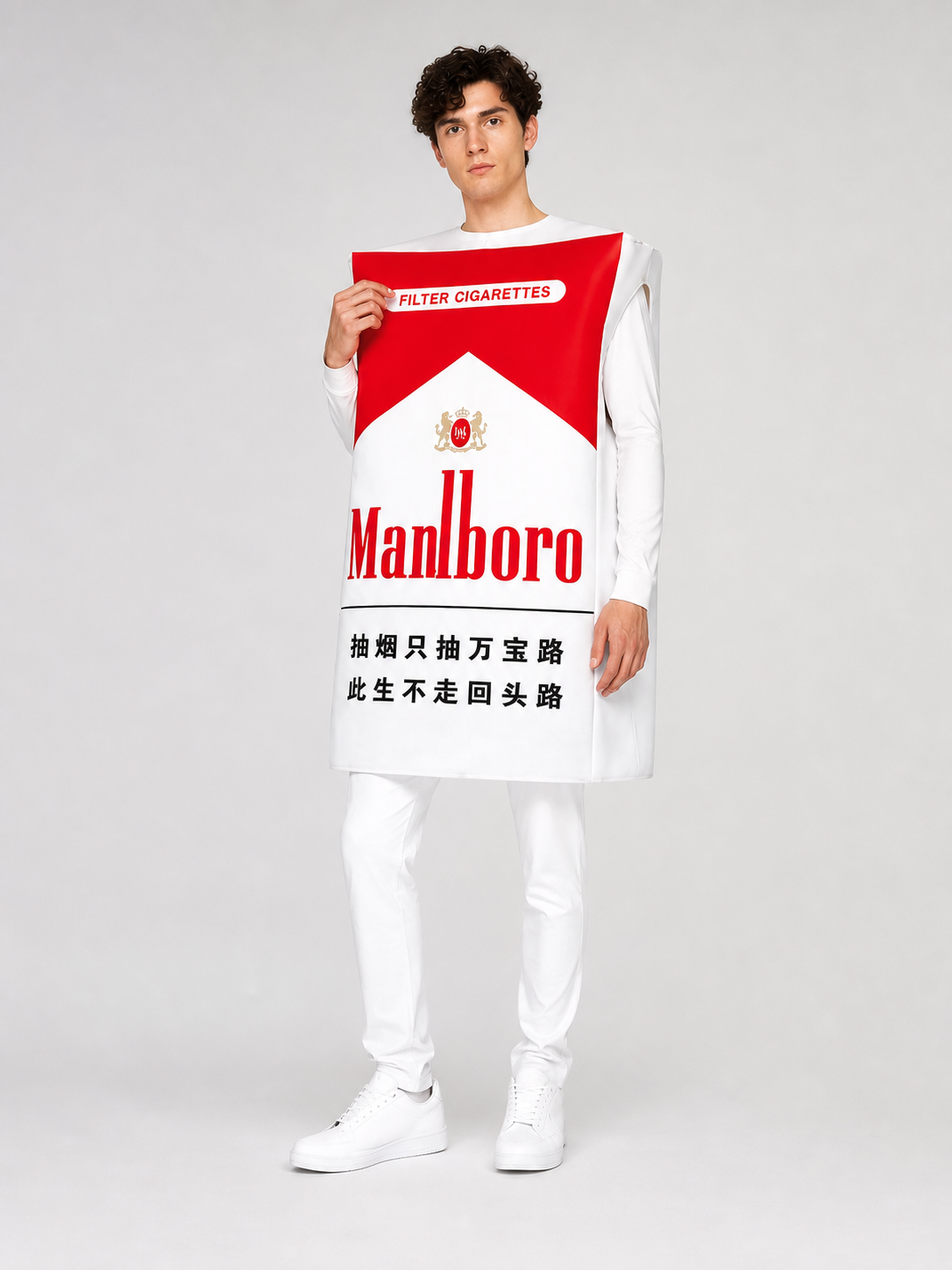Cigarette Pack Costume for Halloween and Parties