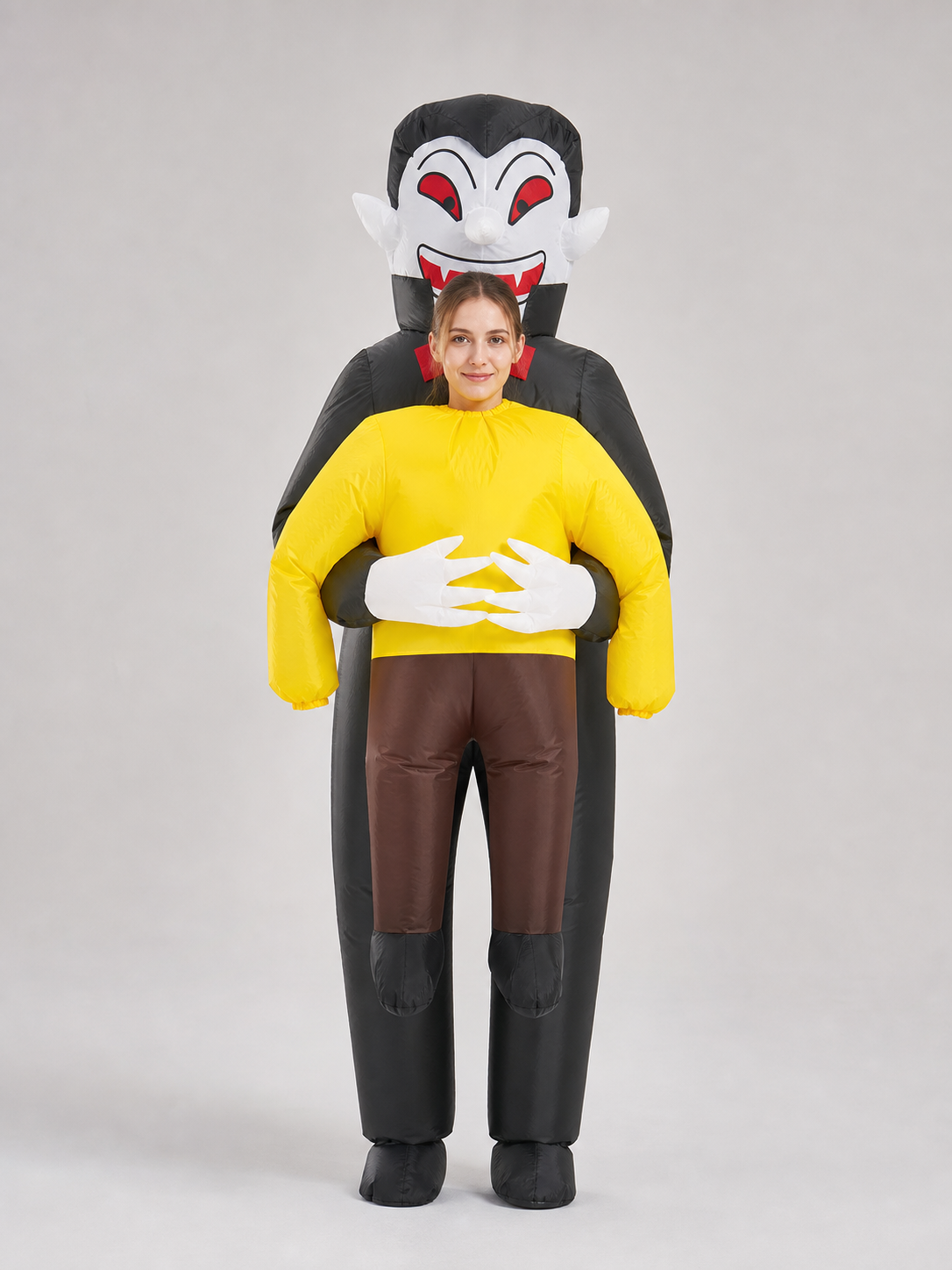 Inflatable "Vampire Carrying a Person" Costume for Parties