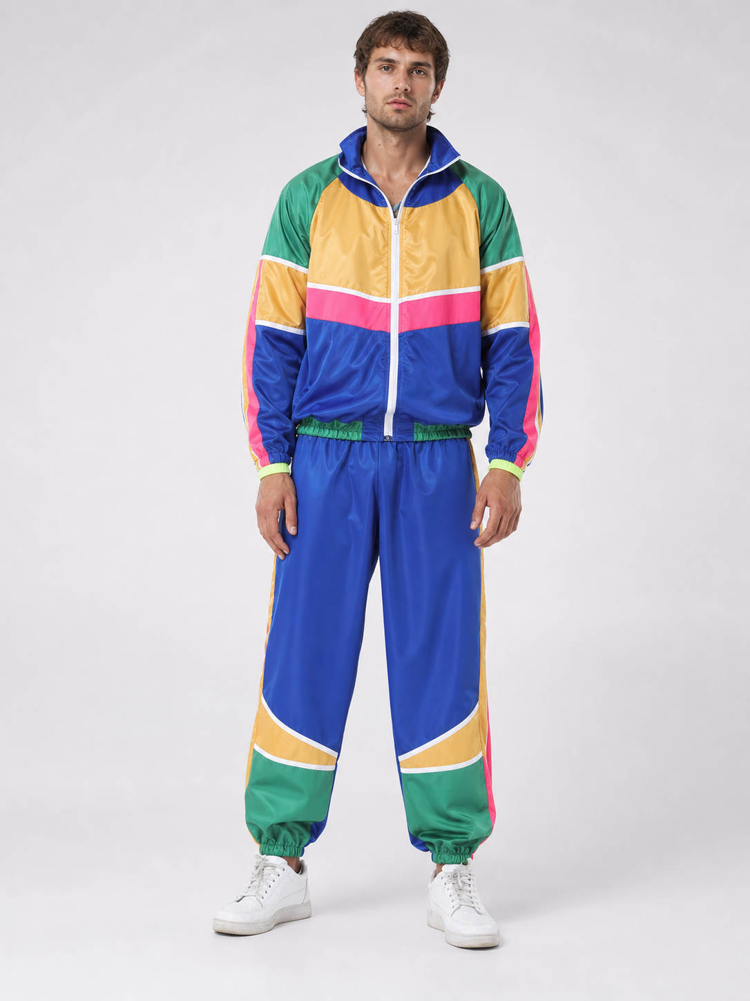 Retro Hip-Hop Carnival Costume, Jacket and Pants