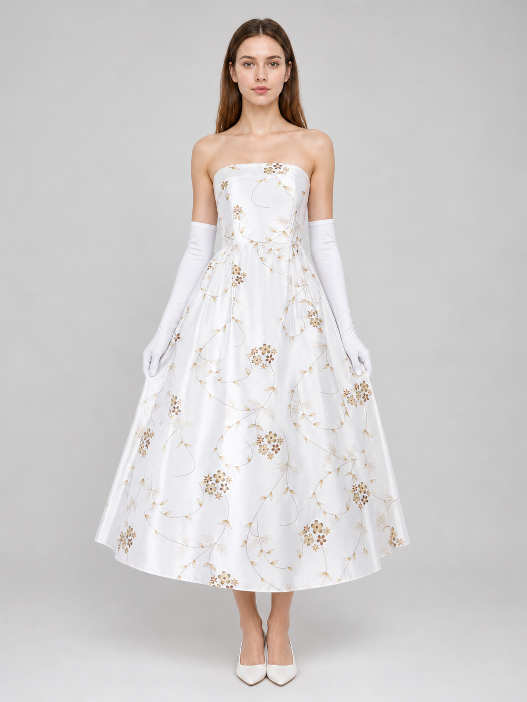 The Princess Diaries Cosplay Dress with Gloves