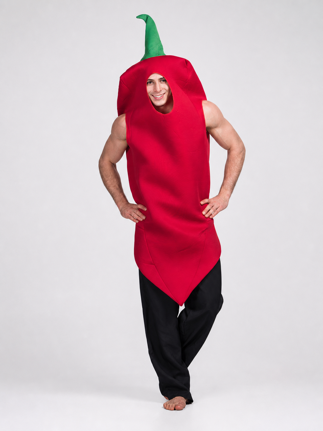 Chili Pepper Costume for Halloween and Theme Parties