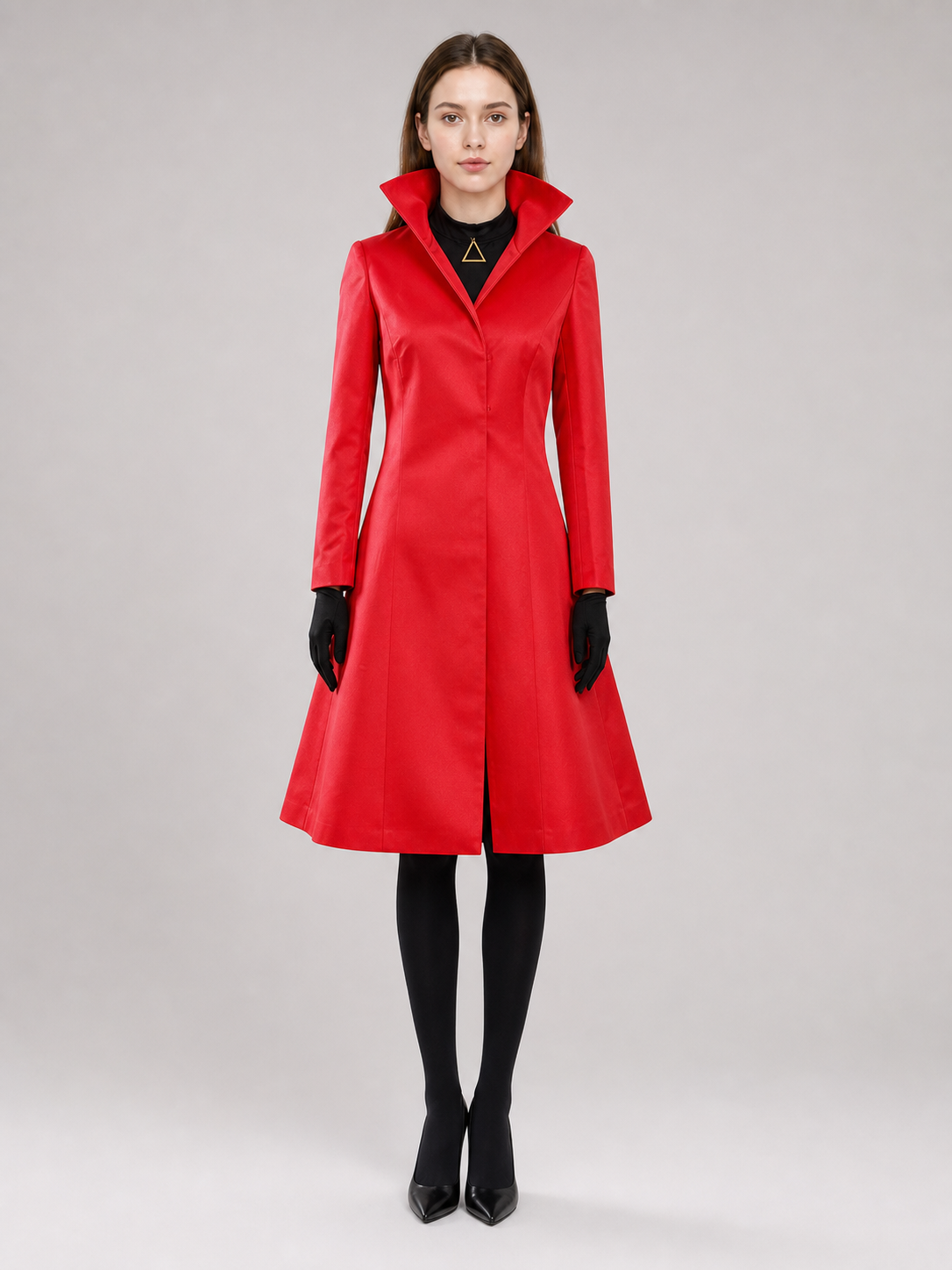 Red Long Carmen Cosplay Coat