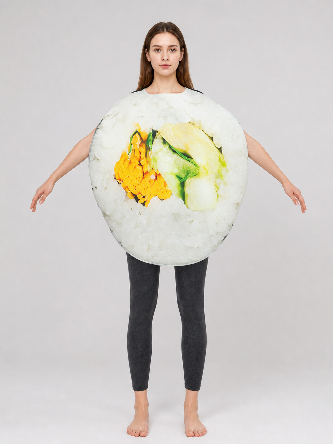 Food-Print Tunic Costume for Halloween and Cosplay