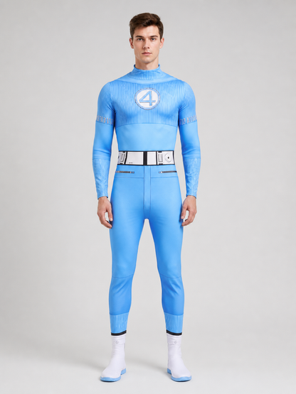 Fantastic Four Costume, Cosplay Jumpsuit