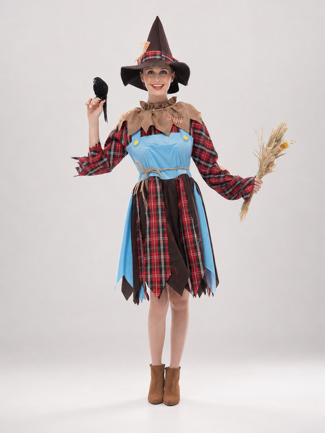 Scarecrow Costume: Dress and Hat