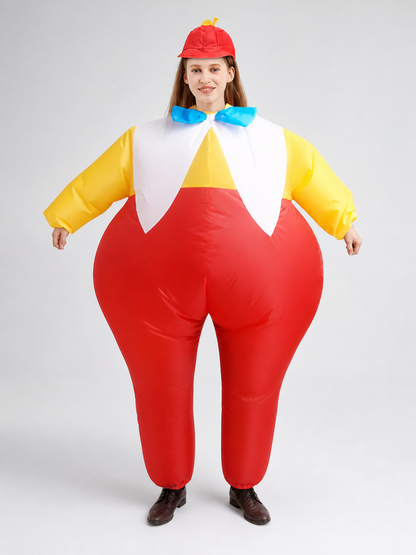 Inflatable Clown Costume for Parties and Performances