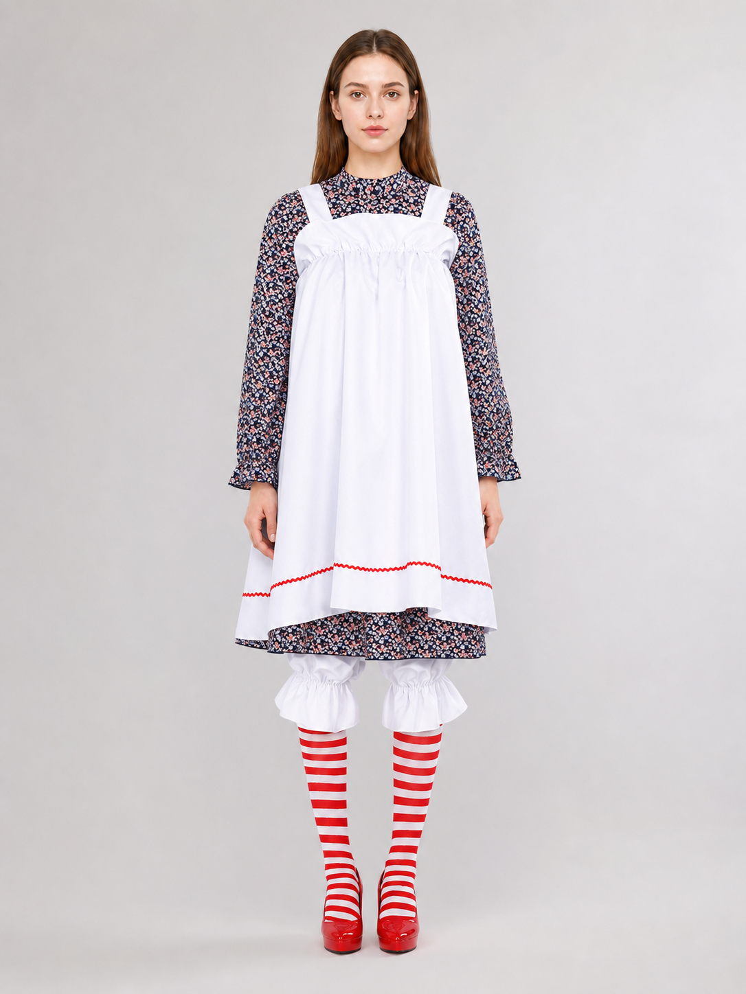 Clown costume with dress and accessories