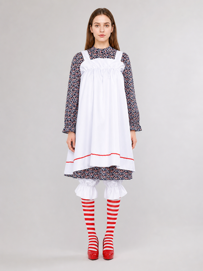 Clown costume with dress and accessories