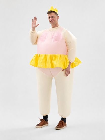 Ballet Costume with Skirt and Crown