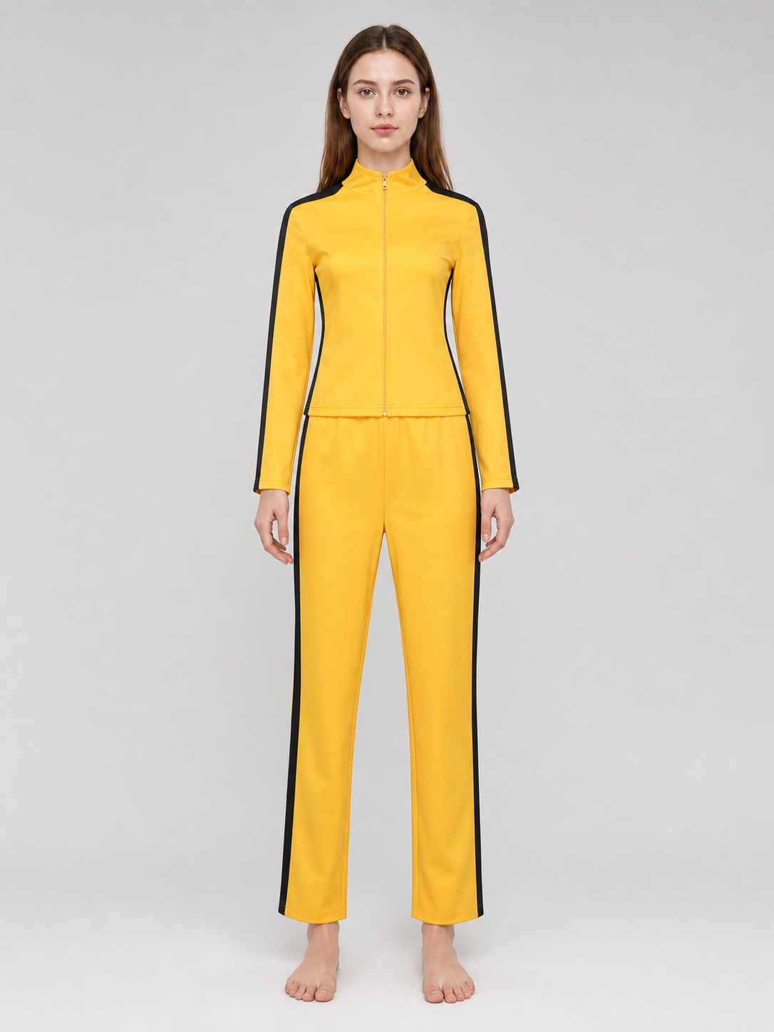 Kill Bill cosplay costume, yellow set
