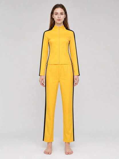 Kill Bill cosplay costume, yellow set