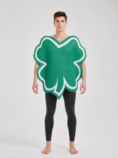 Four-Leaf Clover Carnival Poncho Costume