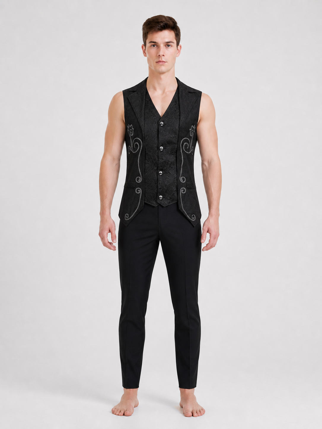Steampunk Costume Sleeveless Vest