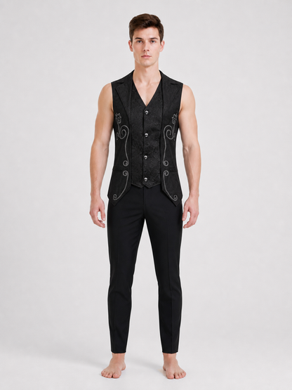 Steampunk Costume Sleeveless Vest