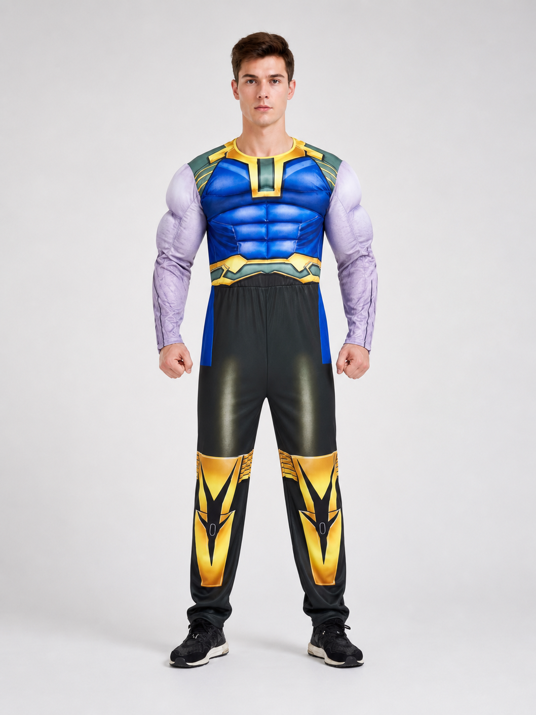 Thanos-Style Superhero Costume for Cosplay