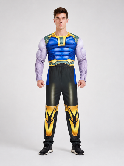 Thanos-Style Superhero Costume for Cosplay