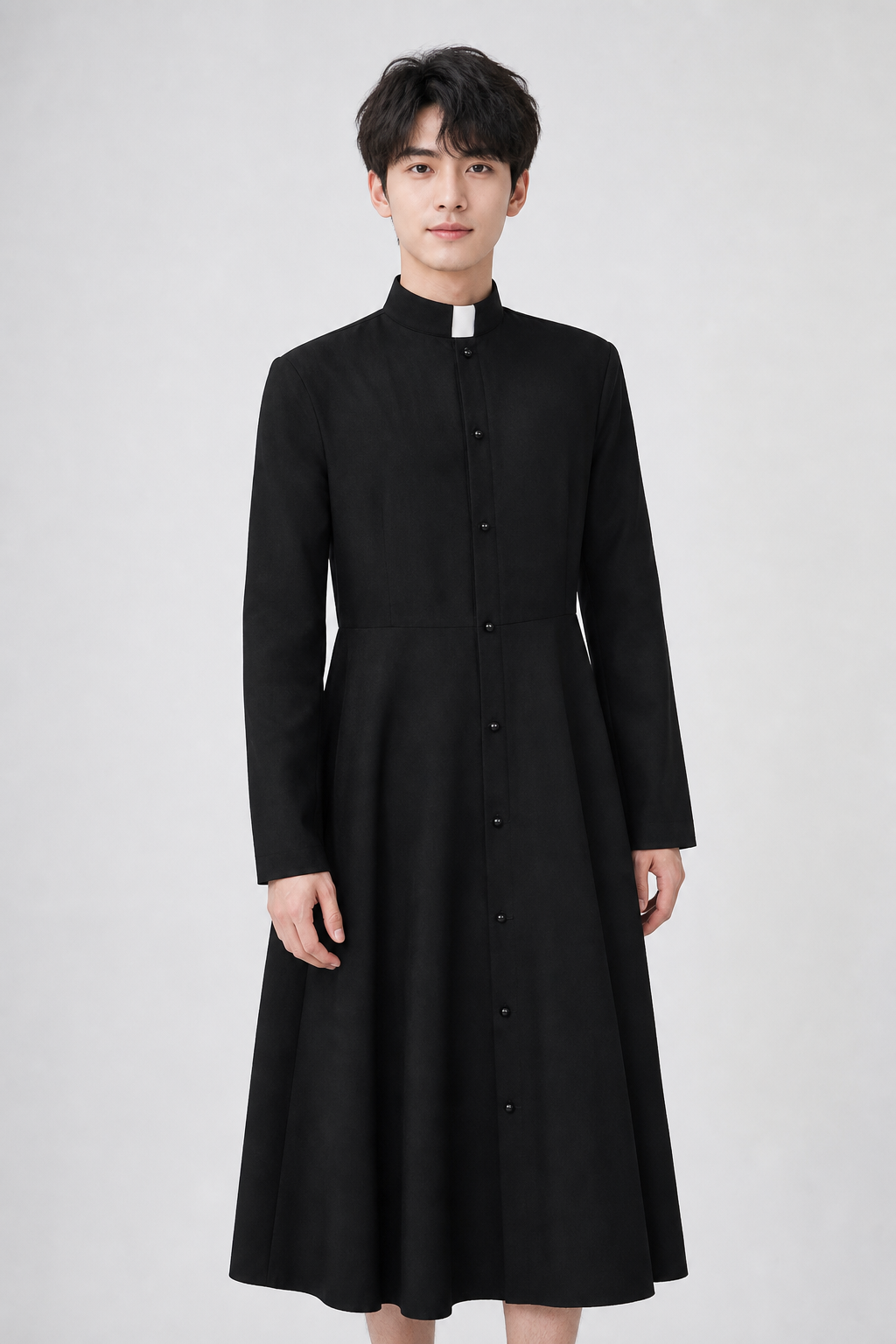 Halloween Retro Steampunk Clergy Costume