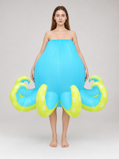 Inflatable Octopus Costume for Halloween and Parties