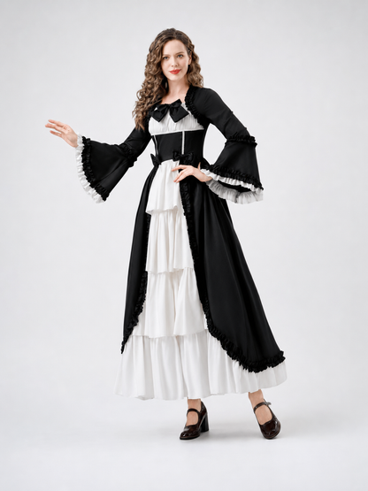 Victorian-Style Gothic Costume Dress
