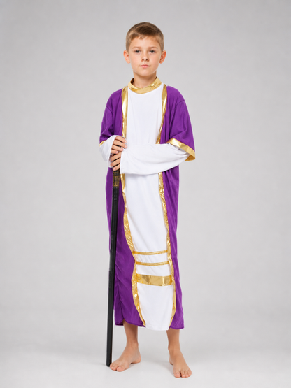 Arabian-style carnival costume with accessories