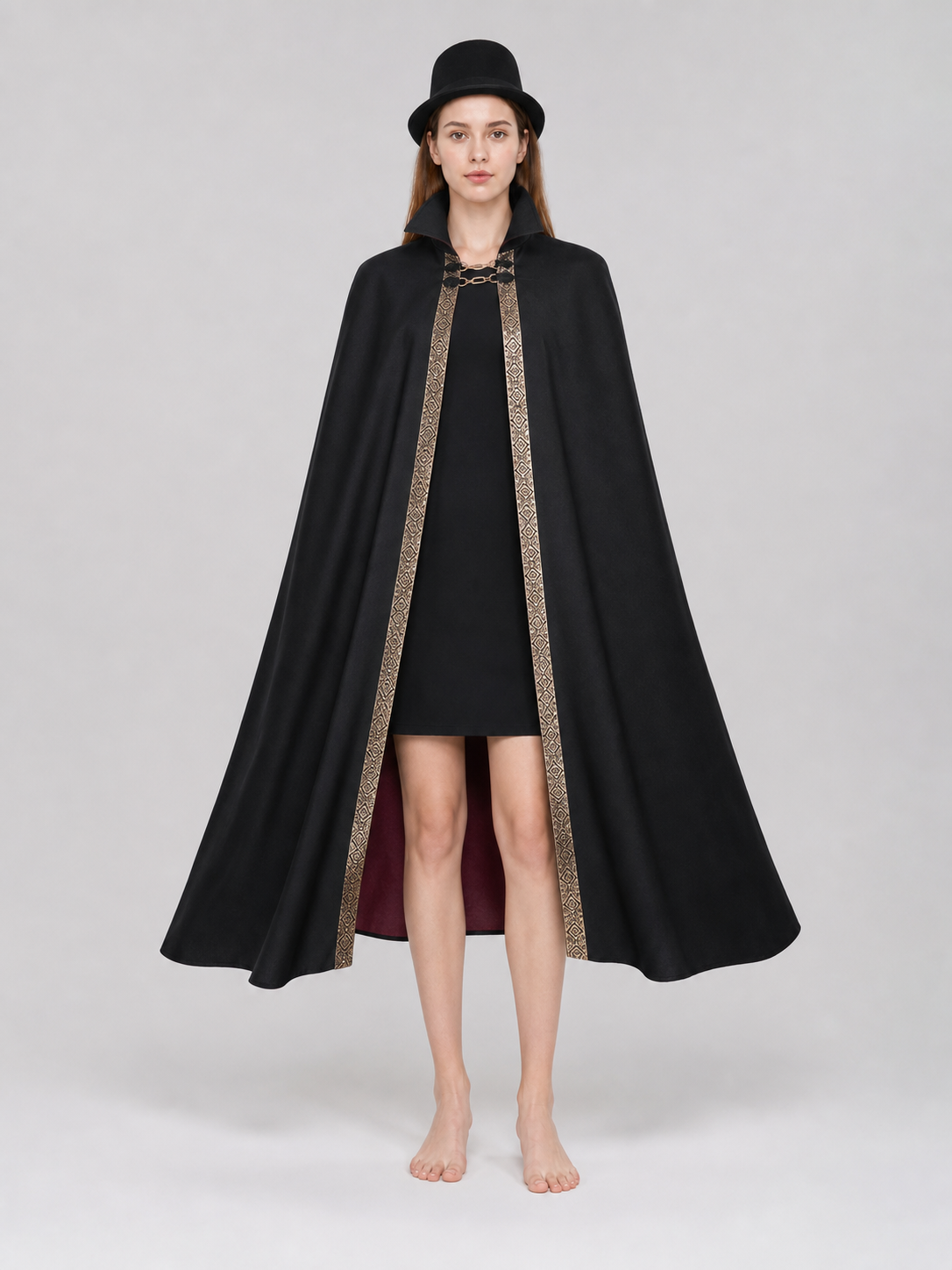 Cosplay Costume: Cloak with Hat for Halloween Look