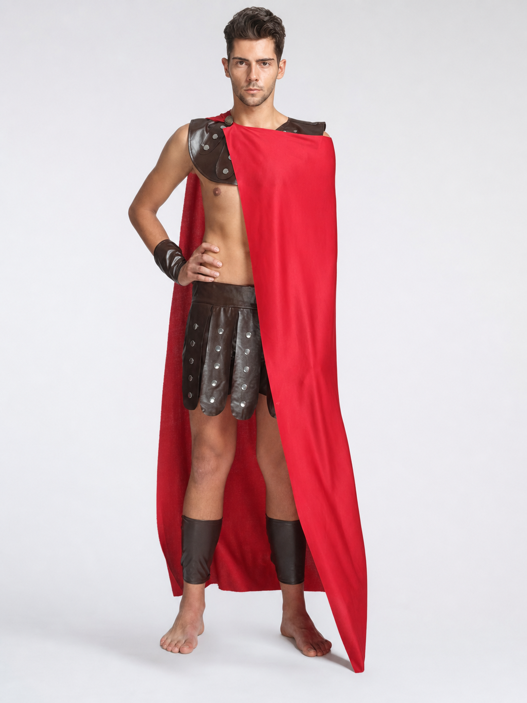 Spartan Warrior Costume in the Style of Rome and Sparta