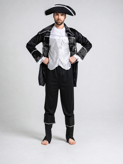 Adult Pirate Costume, Carnival Set