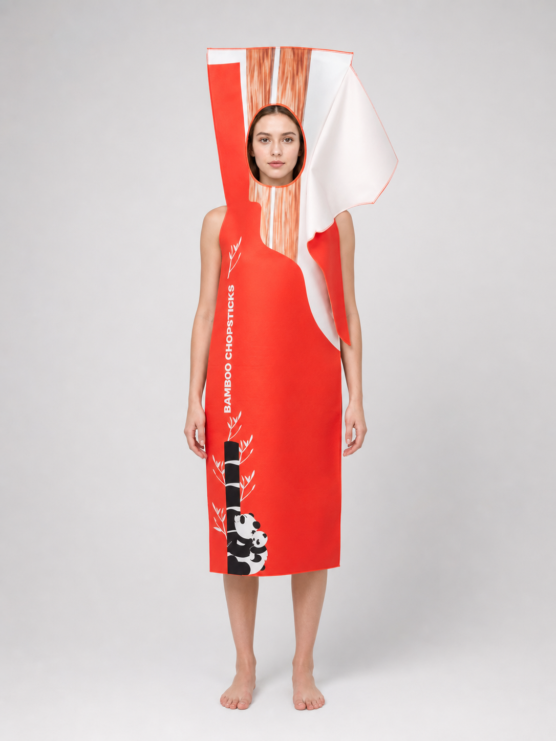 Chopsticks Costume with Hood