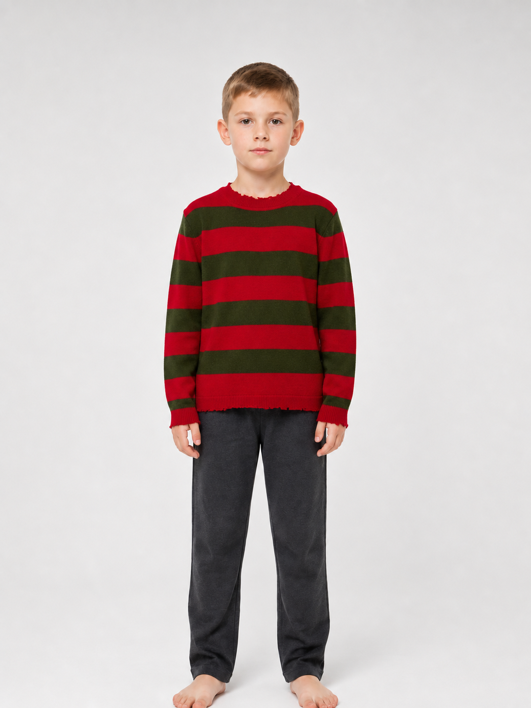 Children’s horror character costume with hat and gloves