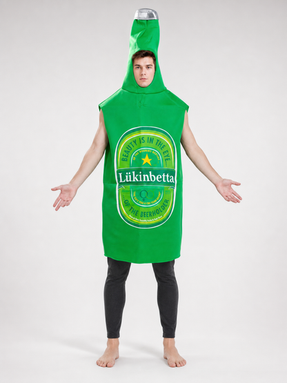 Beer Bottle Costume for Parties