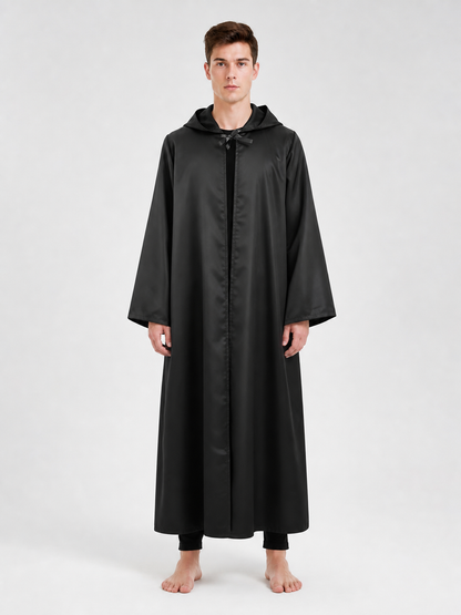 Hooded Cloak Poncho for Obi-Wan Kenobi Cosplay