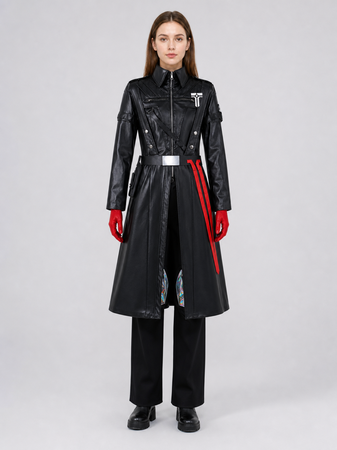Gehros Cosplay Costume: Long Coat, Pants