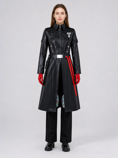 Gehros Cosplay Costume: Long Coat, Pants