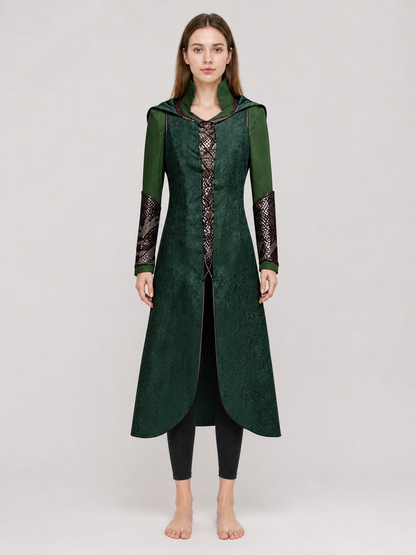 Tariel Cosplay Coat with Hood and Decoration