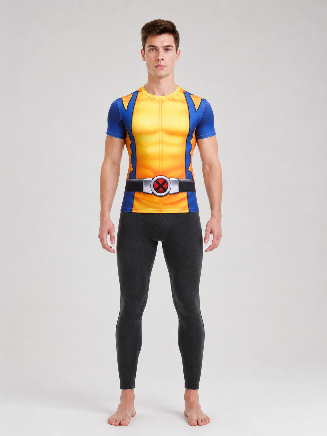 Superhero T-shirt with an Iron Man print