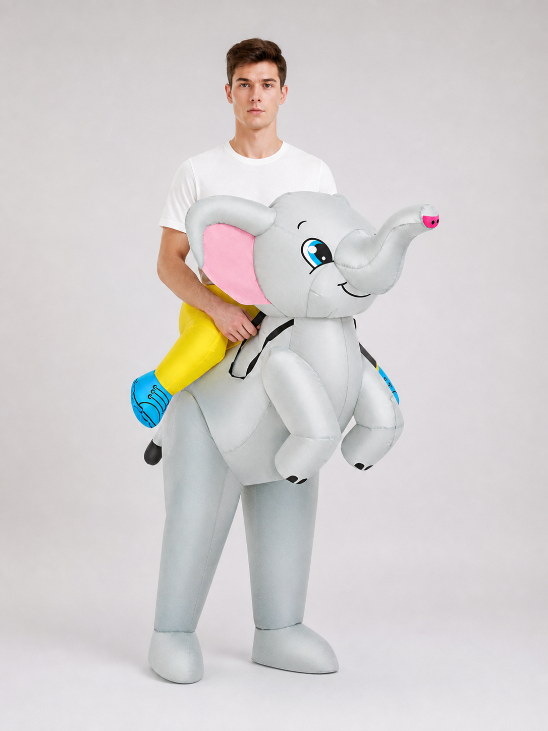 Elephant Carnival Costume with Ride-On Effect