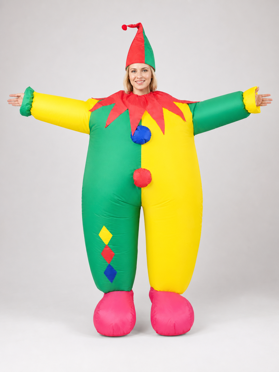 Inflatable Clown Costume for Parties and Celebrations