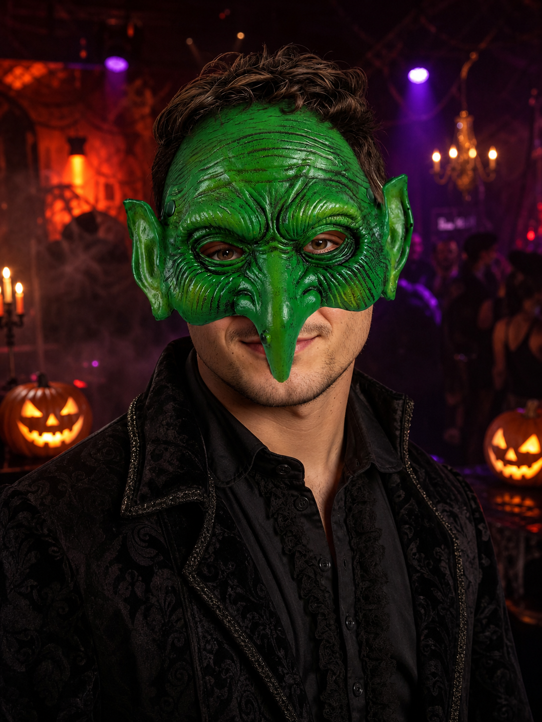 Green Goblin Mask for Halloween and Cosplay