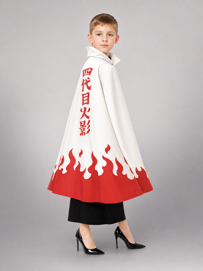 White Carnival Cloak for Ninja Cosplay