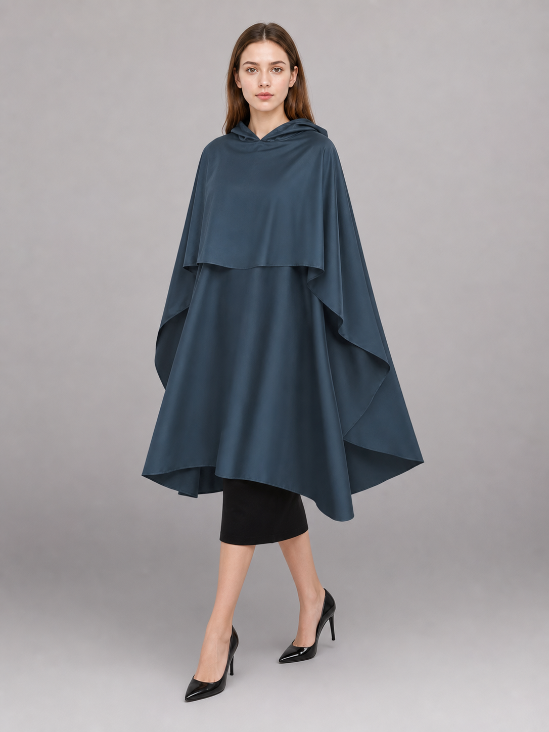 Dark Blue Hooded Costume Cape for Cosplay occasion guide 2