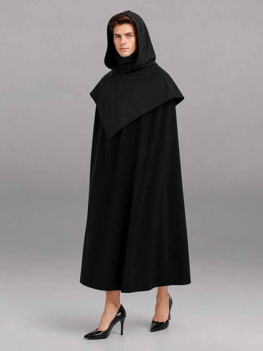 Black Carnival Cloak with Hood and Mask occasion guide