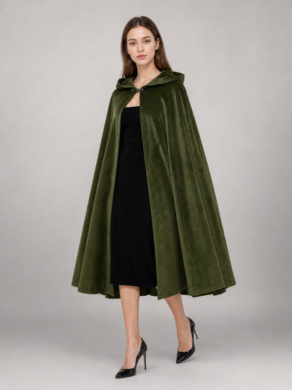 Green Hooded Carnival Cloak, Theatrical