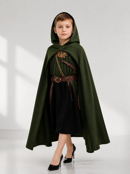 Green Hooded Costume Cloak, XL occasion guide