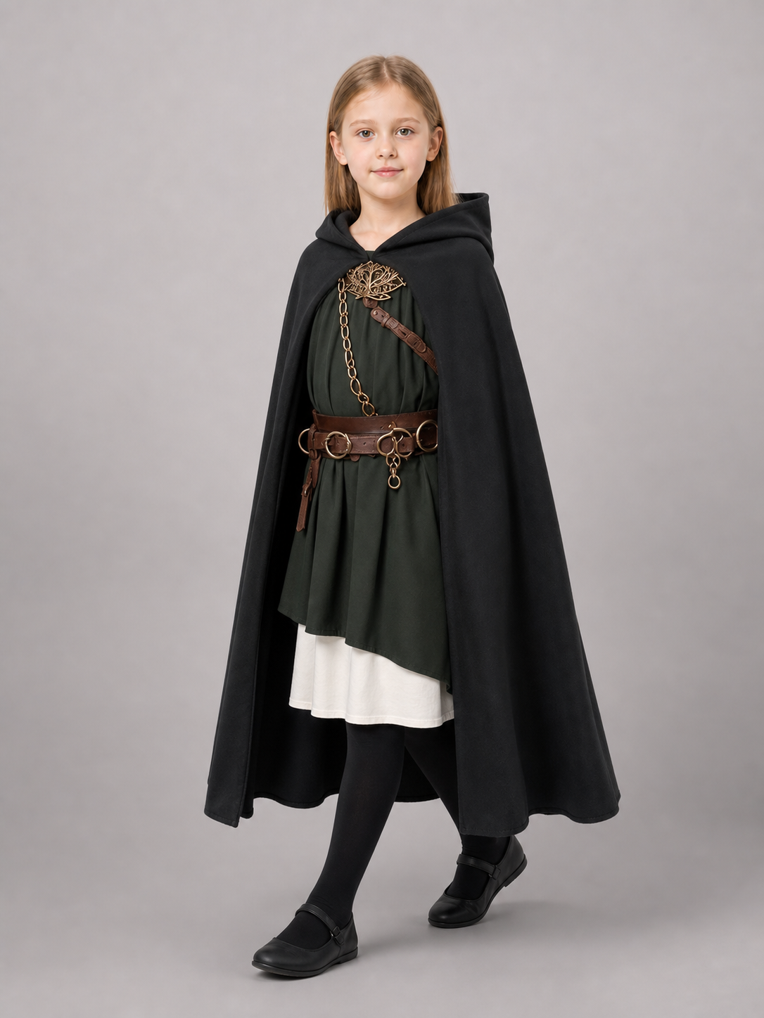 Medieval Black Hooded Costume Cloak occasion guide 2