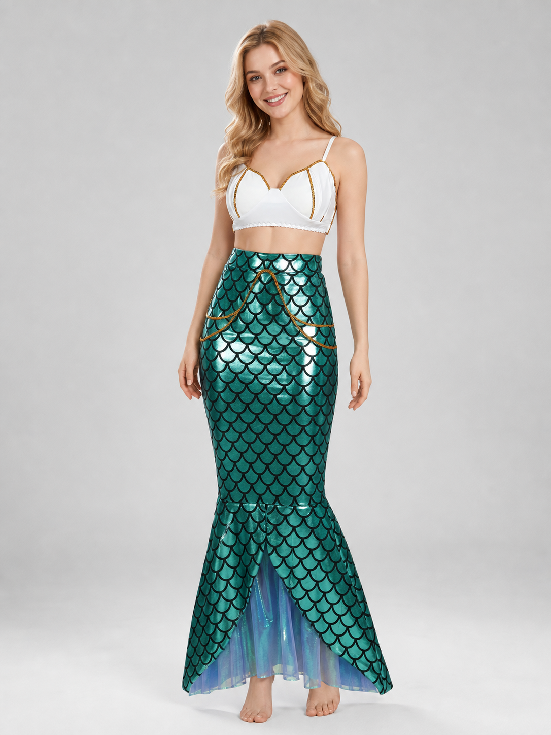 Mermaid Cosplay Costume, Stage Set
