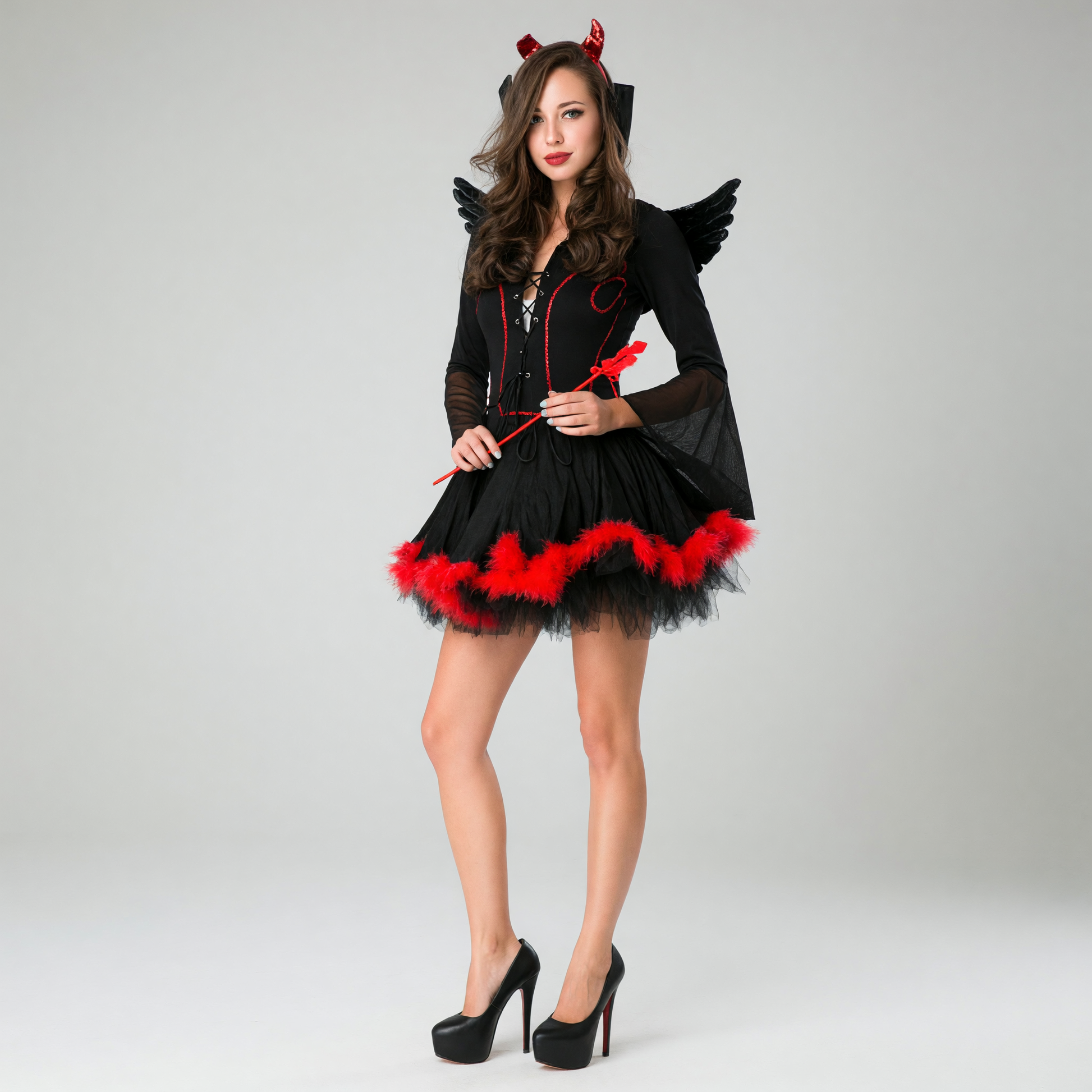 Vampire-Demon Costume for Halloween and Cosplay