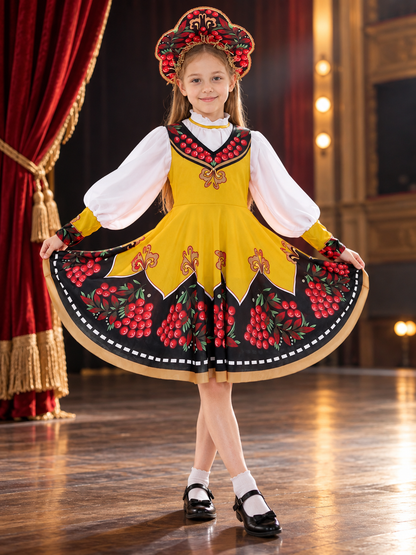 Children’s Stage Costume: Yellow Sundress