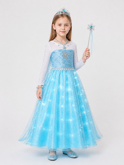 Icy Carnival Costume for Halloween and Cosplay